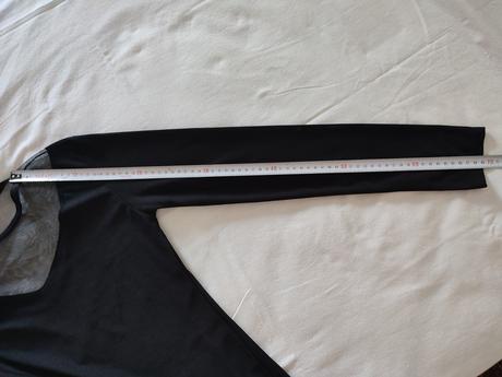 Elegantné tričko so sieťovinou, m