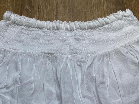 Biela suknicka, h&m,158