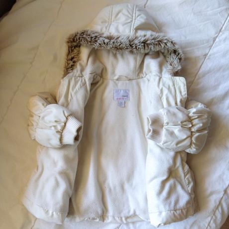 Biela zimna bunda next, next,98