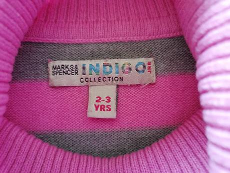 Rolakovy pulover pasikavy, marks & spencer,98