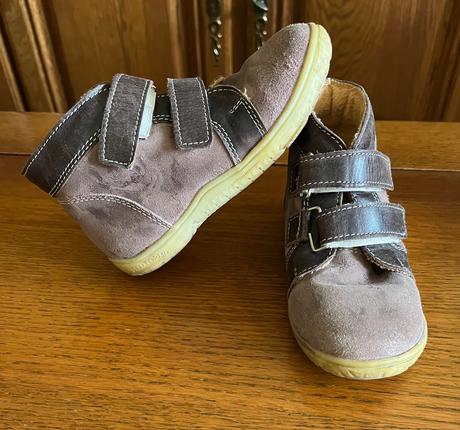 Celokožené čižmičky mierne zateplené, 28