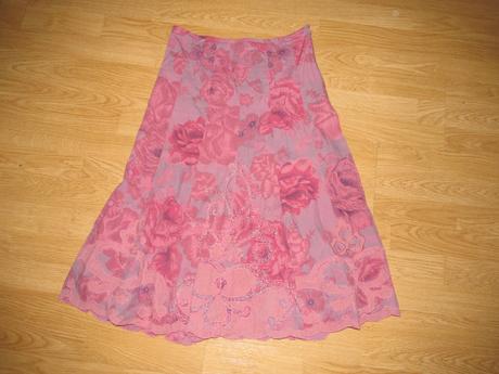 Fialová sukňa v. m, m