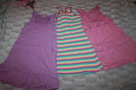 3x letne saty 110/116, 110