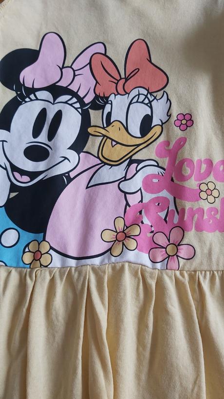 Šaty minnie a daisy h&m 110/116, h&m,110