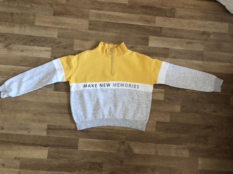 Croptop mikina pre slecnu, h&m,146