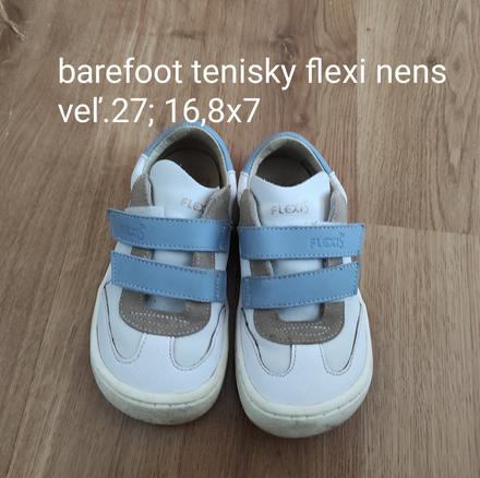 Barefoot tenisky flexi nens, 27