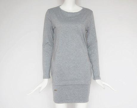 Sive saty s vreckami, l / m