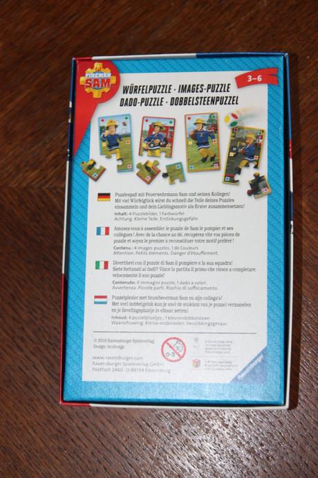 Hasič sam - hoď kockou a skladaj - od 4 rokov, 