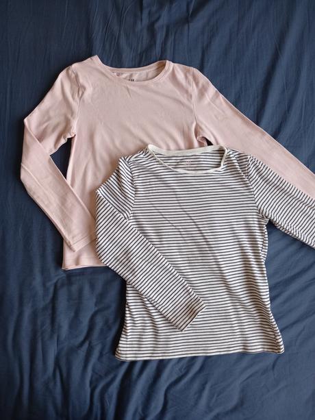 Tričká 2-pack, h&m,122