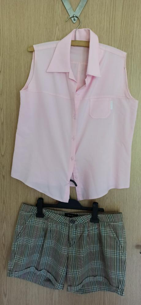 Polokošeľa rúžová, l