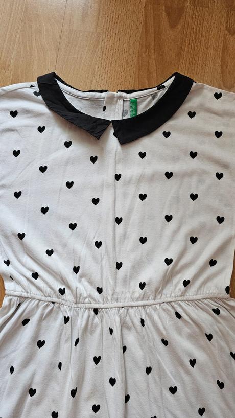 Letné šaty s golierom, benetton,152