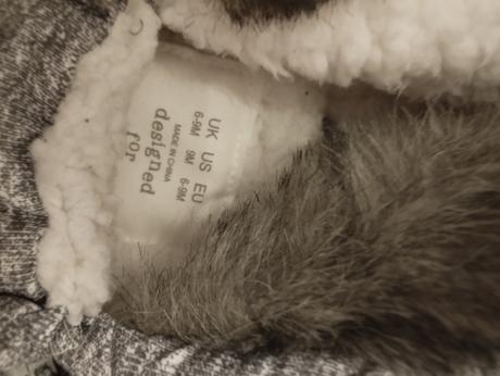 Detský overal na zimu 6-9 mesiacov, 74