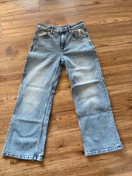 Dievčenské baggy rifle, h&m,140