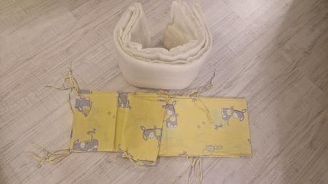 Hniezdo/mantinel do postielky, šírka (cm): 30,dĺžka (cm): 220