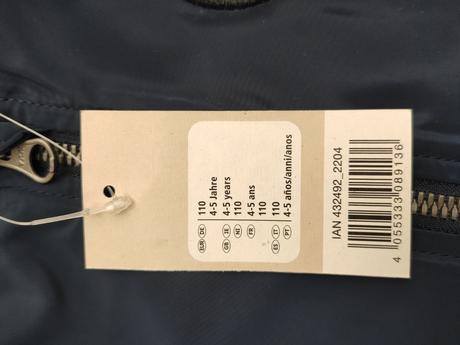 Bomber bunda č. 110, lupilu,110