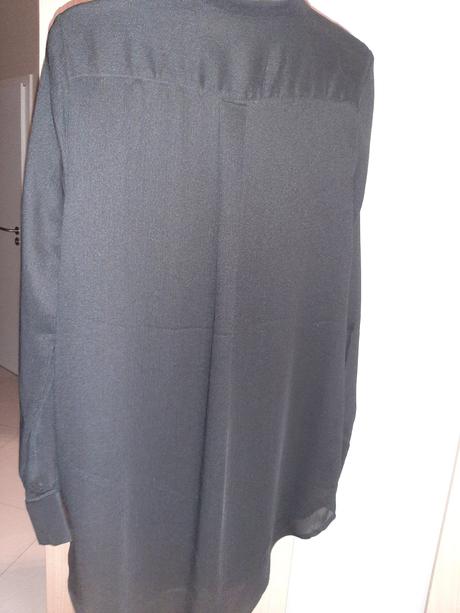 Transparentná predĺžená blúzka m, h&m,m
