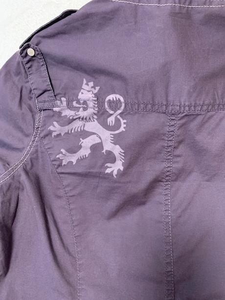 Športová tmavofialová košeľa, l