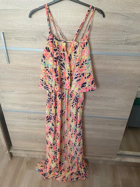 Maxišaty krásne krikľavé, l