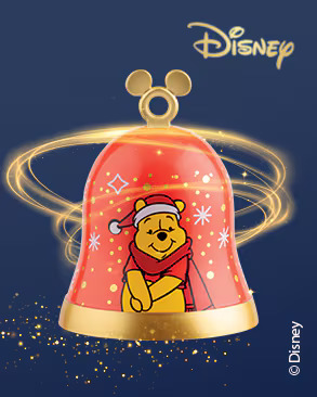 Kúpim vianočné disney zvončeky tesco, 