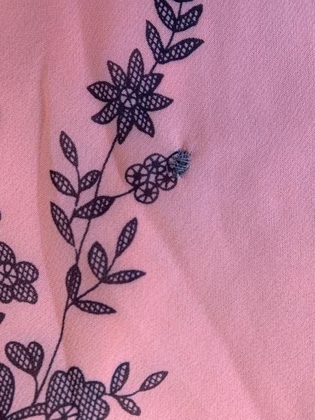 Marhuľový top s mašľou, m