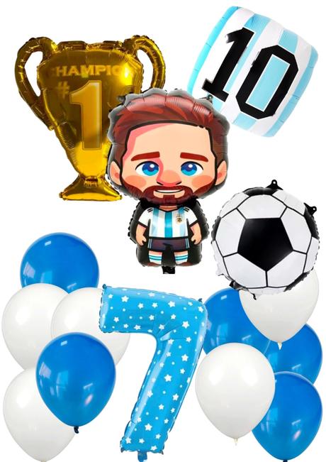 Futbalové balóny messi- až 14/15/16 kusov,