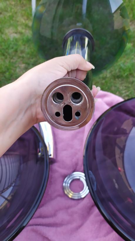 2 ks umývadlo zo skla plus batérie a montážne krúž,