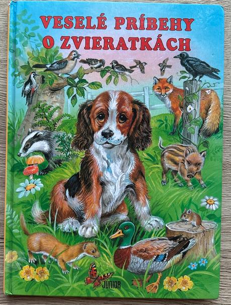 Kniha veselé príbehy o zvieratkách junior za 2.5,
