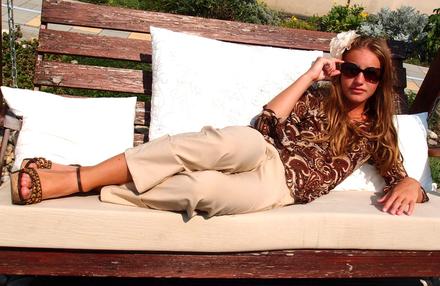 Tunika h&m + nohavice pimkie, 34