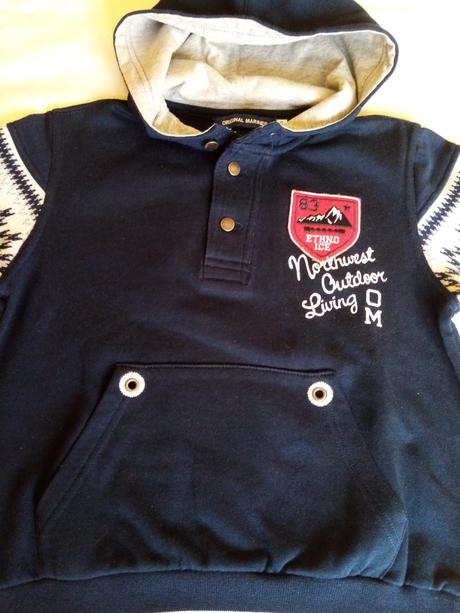 Mikina orig. marines vel. 6 r top stav, original marines,122