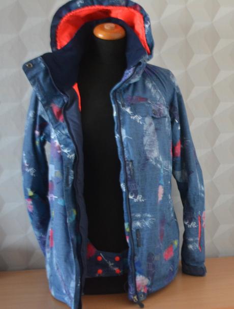 Roxy jetty snowboardová bunda veľ. s, roxy,s