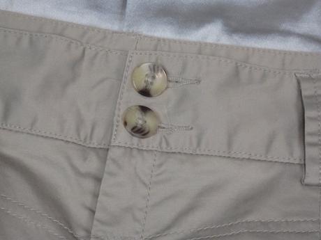 Luxusné béžové nohavice, 38