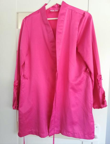 Saténová košieľka/župan (polyester), esmara,s