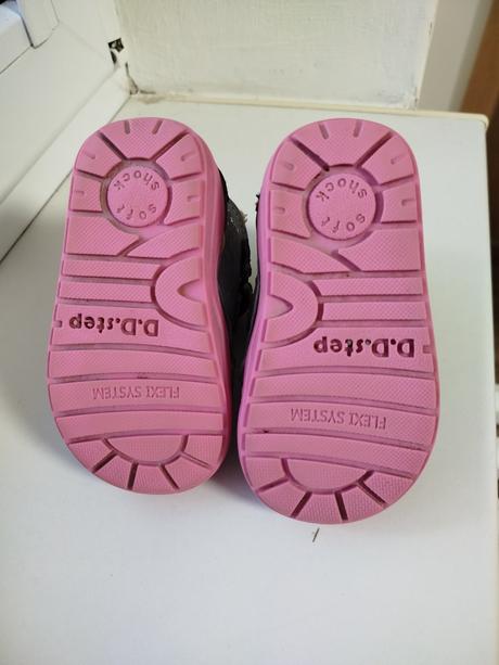 Dievčenské zimné topánky d.d.step, d.d.step,21