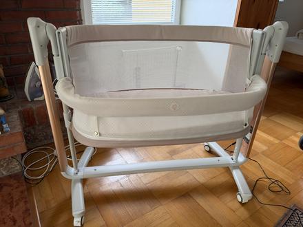 Predám hojdacie postieľku cavoe, šírka (cm): 55,dĺžka (cm): 110