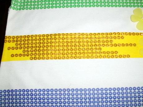 Skvelé flitríkové tričko/tunička veľ. 110/116, 110