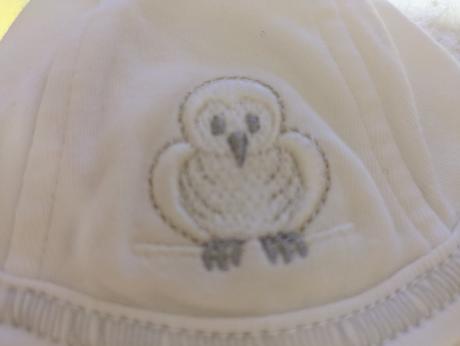 Kojenecka ciapka richelieu sovicka, richelieu,56