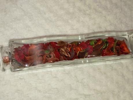 Dekorácia ikea v skle, 