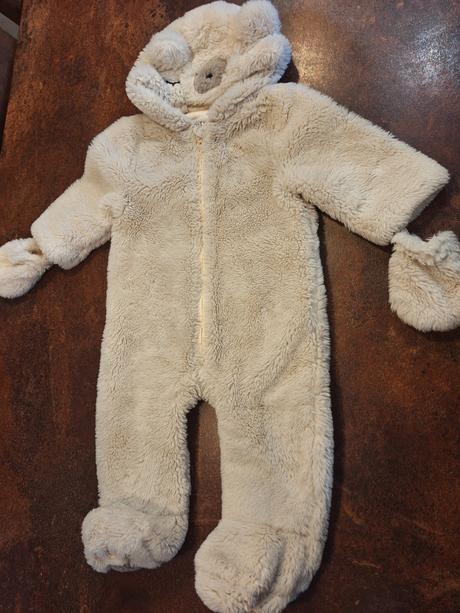 Chlpatý overal macko, f&f,80