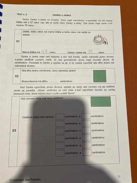 Príprava do prímy, 