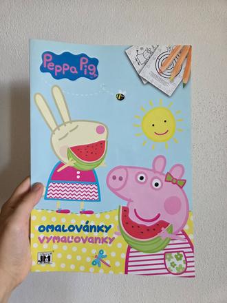 Peppa pig omaľovávanky, 