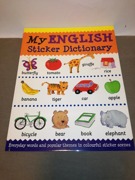 My english sticker dictionary nau22,