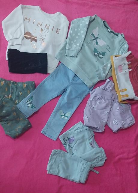 Veľký balík oblečenia od 86-98, 86–98