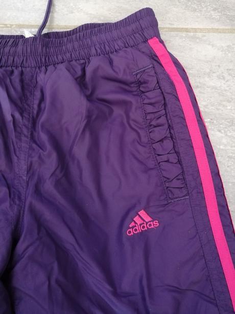 Dievč. tepláky adidas v128 zateplené climaproof, adidas,128