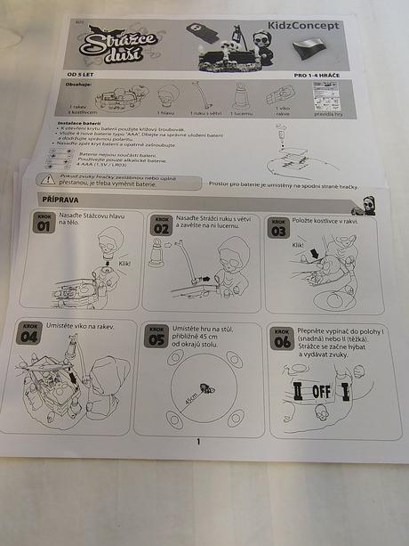 Zberateľská hra strážca duší, kidzconcept, 