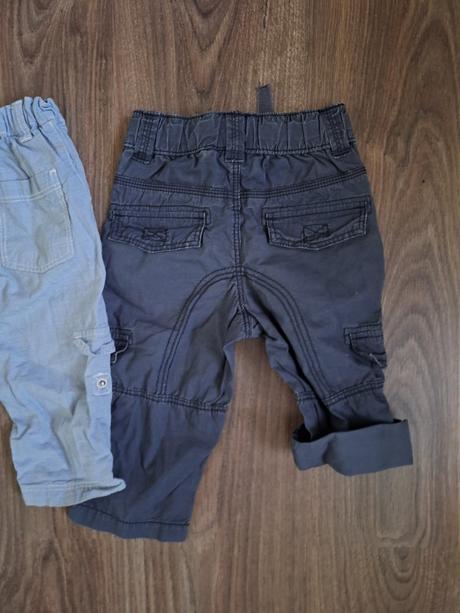 Tenke nohavice, aj ako kratase, h&m,80