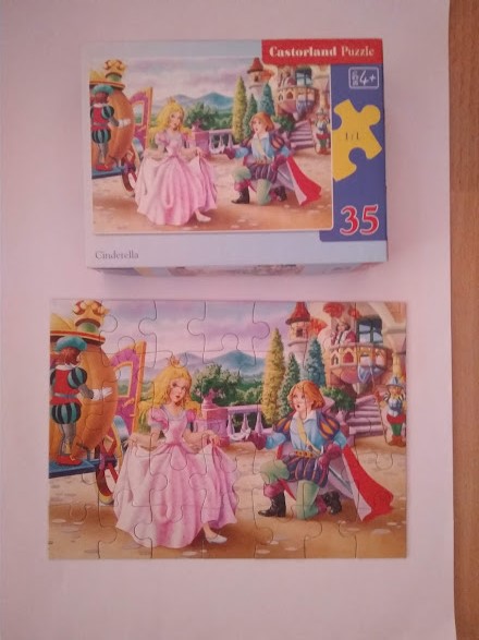 Puzzle 35 kusové pre 4 +,