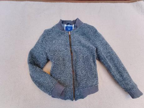 Gant vlnený teplý kabátik na zips, gant,l