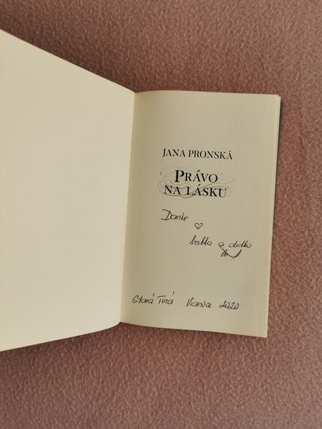 Právo na lásku - jana pronská,