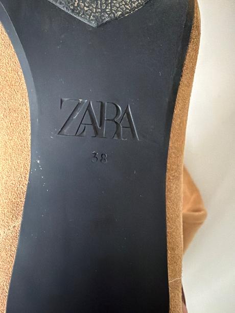 Zara kožené čižmy, zara,38