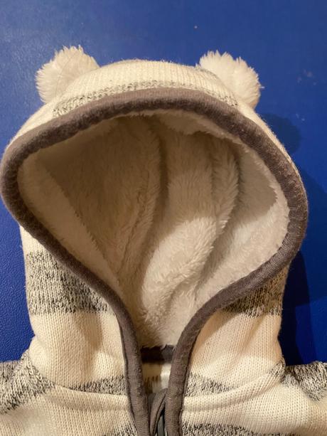 Mikina na zips vel 62,2-4m, h&m,62